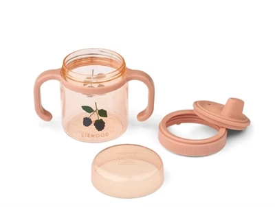 Liewood Kylo drikkekop i berry / pale tuscany med bær-print og håndtag