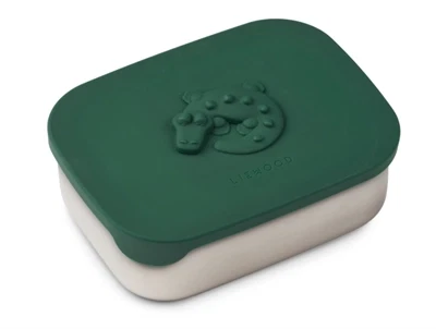 Liewood Arthur madkasse krokodille garden green forfra