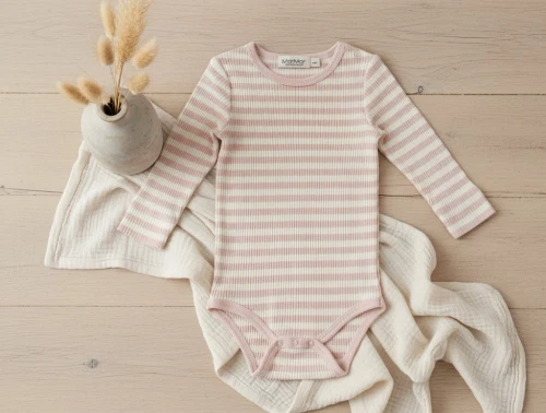 MarMar rose/offwhite body modal stripes