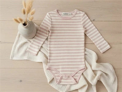 MarMar rose/offwhite body modal stripes