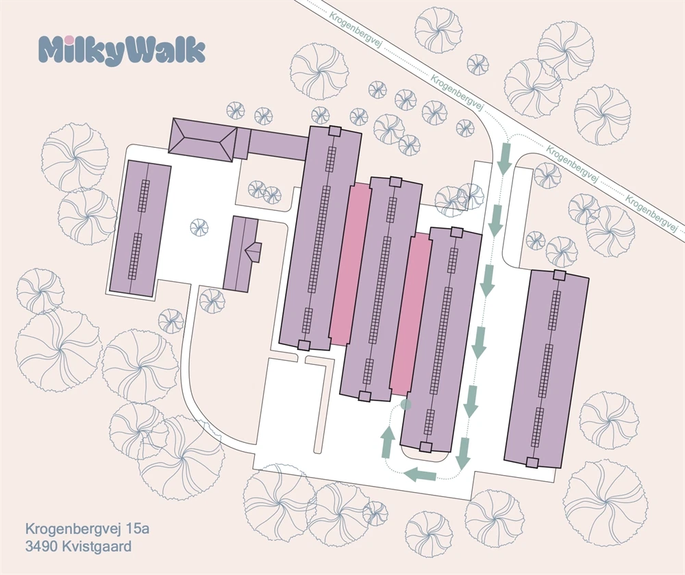 MilkyWalk lager i Kvistgaard