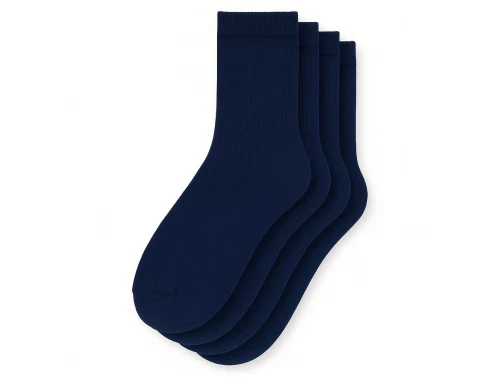 MilkyWalk strømper navy (4-pak)