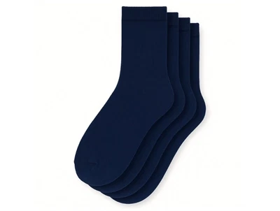 MilkyWalk strømper navy (4-pak)