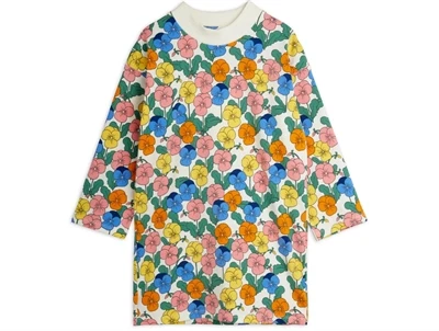 Mini Rodini kjole multifarvet med blomsterprint
