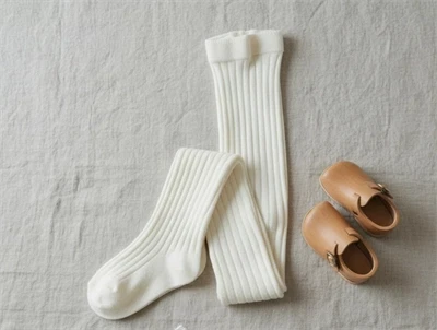 MPkids strømpebukser snow white i rib