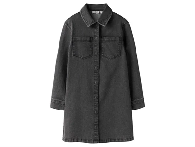 Name It denimkjole mørkegrå denim