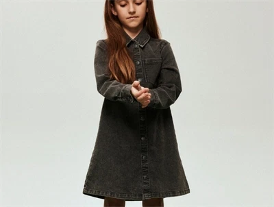 Name It denimkjole mørkegrå denim