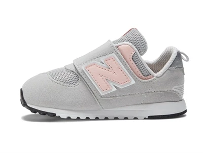 new balance sneaker i rain cloud og pink haze