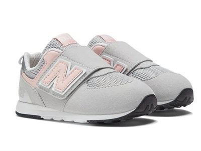 new balance sneaker i rain cloud og pink haze- dobbelt