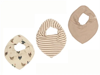 Petit Piao savlesmæk brun stribet, haneprint og ensfarvet