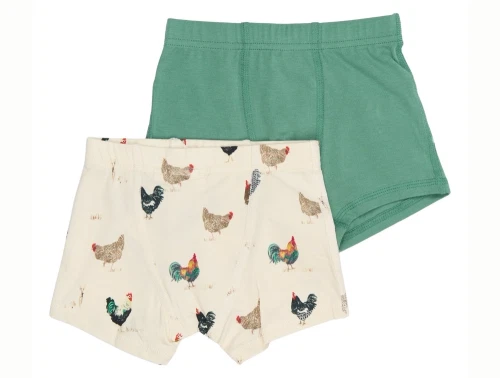 Petit Piao boxershorts 2-pack haner forfra