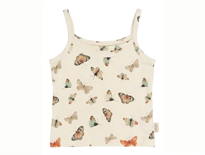 Petit Piao undertrøje råhvid med butterfly print