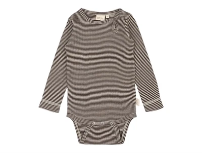 Body i coffee bean striber fra Petit Piao i merinould