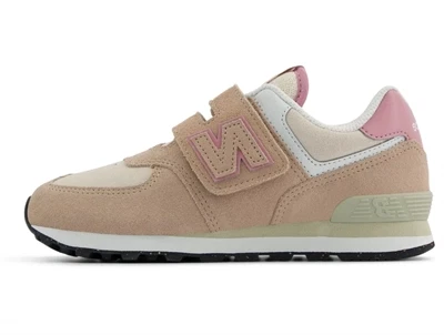 New Balance 574 sneaker beige/pink
