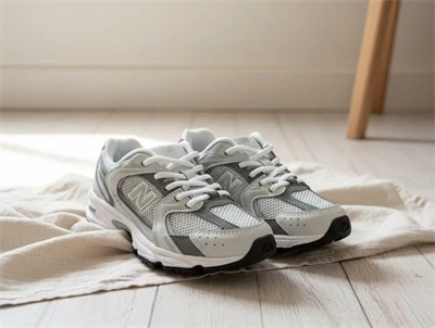 New Balance 530 sneakers grey matter med elastiksnøre