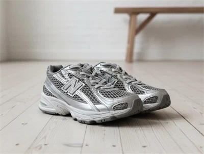New Balance 740 sneakers harbor grey med elastiksnøre