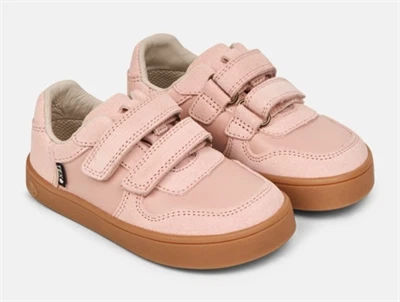 Bundgaard Corey sneaker vintage rose med velcro til børn