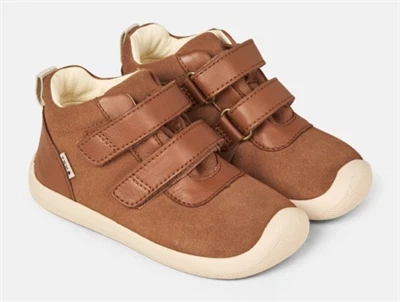 Bundgaard Moon sneaker mocha med velcro til børn