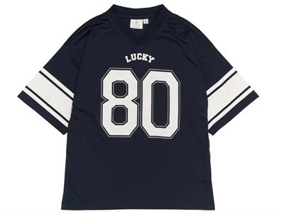THE NEW Rocky oversized t-shirt navy blazer