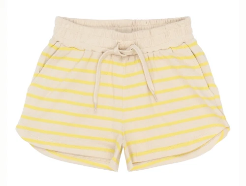 THE NEW Shannon shorts acacia striped med snøre