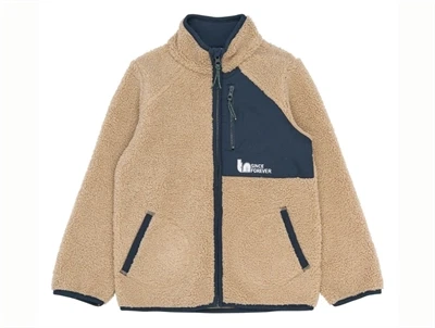 THE NEW teddyjakke navy blazer forfra