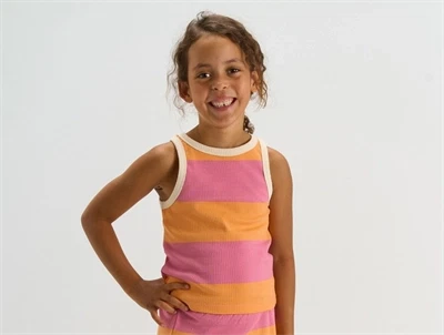 THE NEW Tatiana rib top cashmere rose striped vist på barn