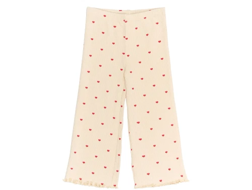 THE NEW siblings Rhea ribbukser gardenia med hjerteprint forside