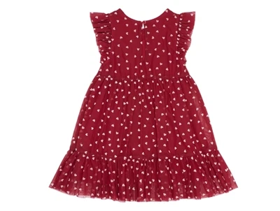 THE NEW siblings tylkjole i ski patrol aop med hjerteprint set bagfra