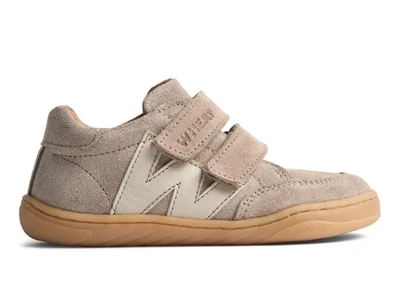 Wheat Barres sneaker warm sand med velcro