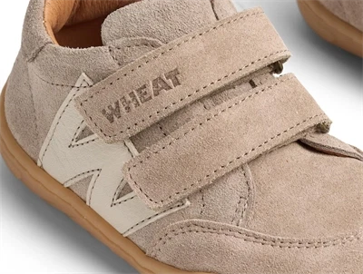 Wheat Barres sneaker warm sand med velcro