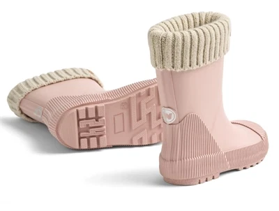 Wheat Wader vintergummistøvle rose powder- også kaldet termostøvle