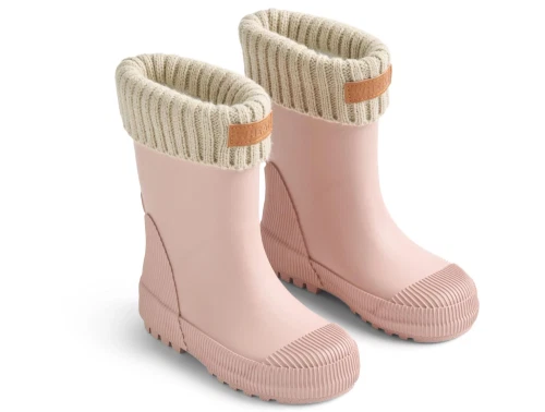 Wheat Wader vintergummistøvle rose powder set i par