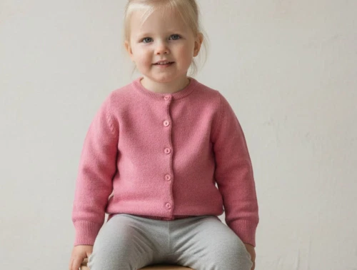 Wheat cardigan Vicky pink melange