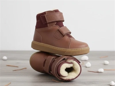 Wheat vinterstøvle Hunter wood rose med TEX