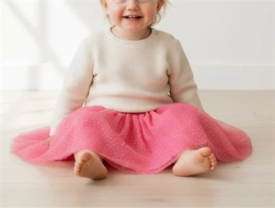 Wheat tylskørt Manola claret red