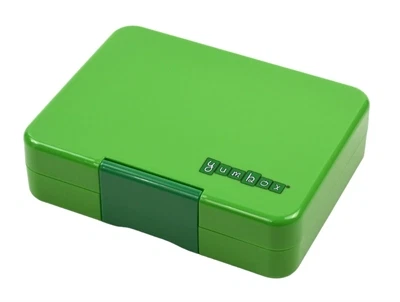 Yumbox Snack madkasse jurassic green med haj