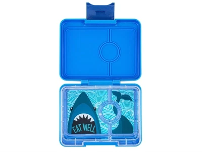 Yumbox Snack madkasse surf blue med haj